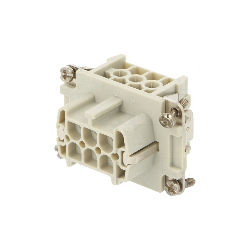 Conector HDC Inserturi Mamă 16A 6P+6PE | Electronic-mag.ro | Componente Electronice Conector HDC Inserturi Mamă 16A 6P+6PE | Electronic-mag.ro | Componente Electronice