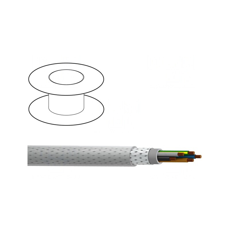 Cablu MACHFLEX 5G2.5mm2 PVC Transparent 100m | Electronic-mag.ro | Componente Electronice Cablu MACHFLEX 5G2.5mm2 PVC Transparent 100m | Electronic-mag.ro | Componente Electronice