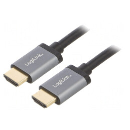 Cablu HDMI 2.0 HDCP 1m Negru | Electronic-mag.ro | Componente Electronice