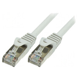 Patch cord Ethernet gri 15m 5e PVC