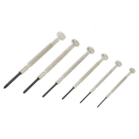 Set Şurubelniţe Precizie 6 Buc. | Electronic-mag.ro | Componente Electronice