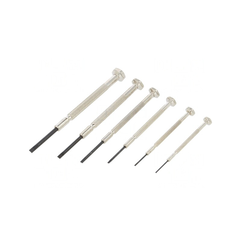 Set Șurubelnițe de Precizie 6 Bucăți | Electronic-mag.ro | Componente Electronice