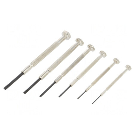 Set Șurubelnițe de Precizie 6 Bucăți | Electronic-mag.ro | Componente Electronice