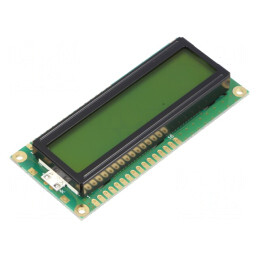 Afișaj LCD Alfanumeric 16x2 cu LED | Electronic-mag.ro | Componente Electronice