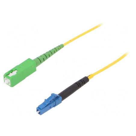 Patch Cord Fibră Optică 2m LC/UPC - SC/APC | Electronic-mag.ro | Componente Electronice