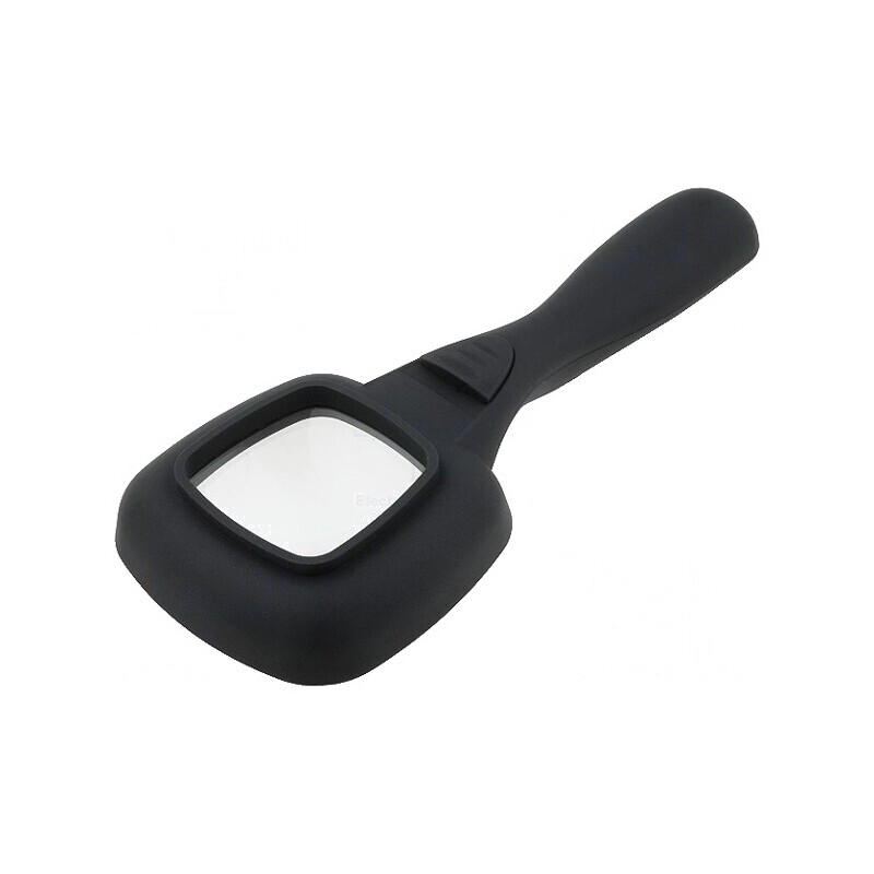 Lupă Manuală cu LED, Mărire 4x, Lentilă 65x65mm | Electronic-mag.ro | Componente Electronice