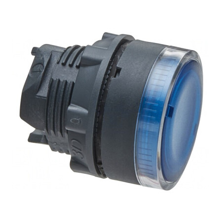 Comutator Buton Apăsare 22mm Albastru | Electronic-mag.ro | Componente Electronice