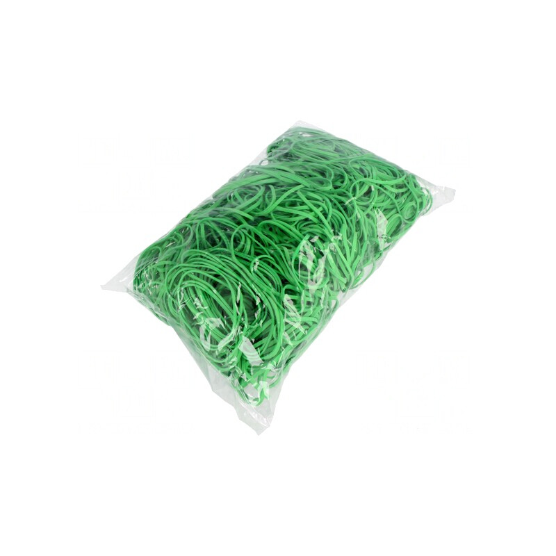 Inele Elastice din Cauciuc Verzi 3mm x 1.5mm | Electronic-mag.ro | Componente Electronice