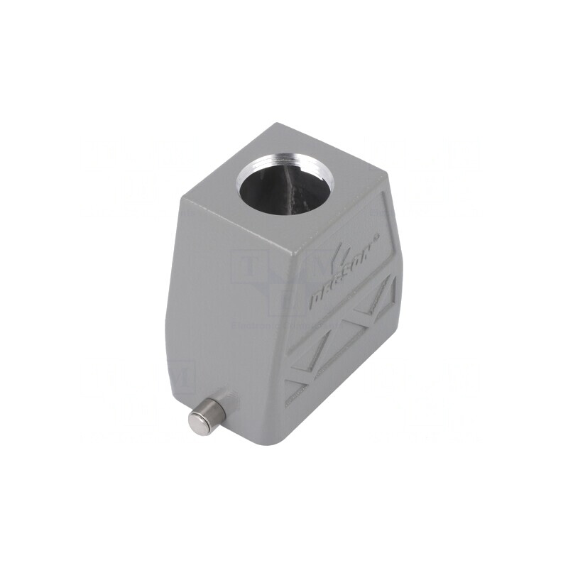 Carcasă pentru conectori HDC D10B cablu drept | Electronic-mag.ro | Componente Electronice