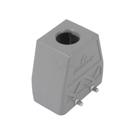 Carcasă pentru conectori HDC D10B cablu drept | Electronic-mag.ro | Componente Electronice