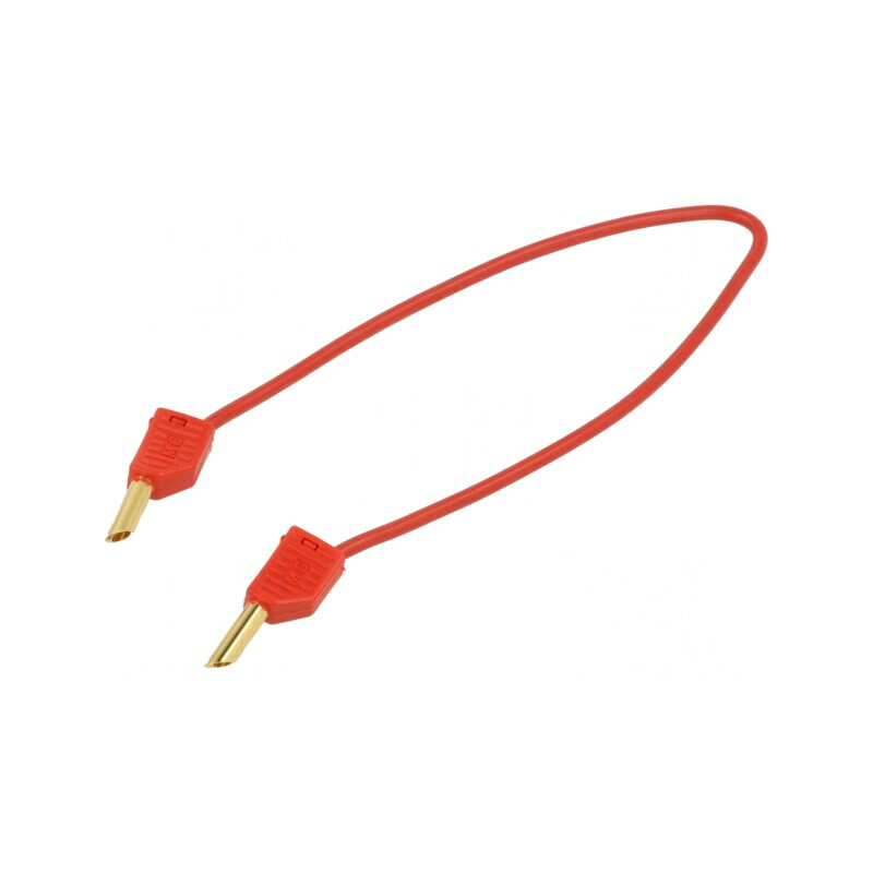 Cablu de măsurare 60V 30V 19A 0,25m roșu | Electronic-mag.ro | Componente Electronice