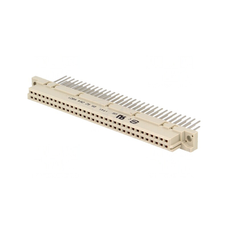 Mufă DIN 41612 tip B mamă 64 pini | Electronic-mag.ro | Componente Electronice