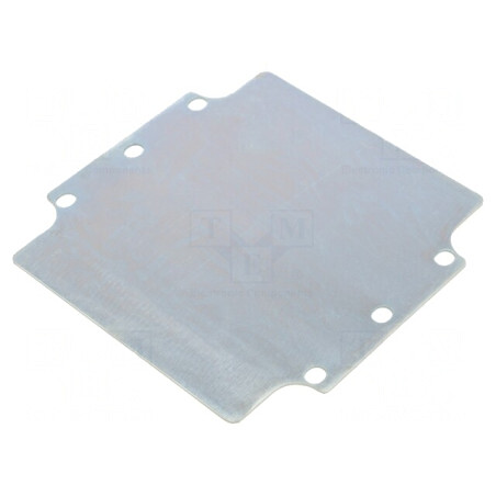 Placă de montare oțel GRJ-07/BK | Electronic-mag.ro | Componente Electronice