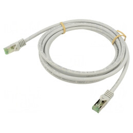 Cablu Patch S/FTP Cat 8.1 Cu LSZH Gri 3m | Electronic-mag.ro | Componente Electronice