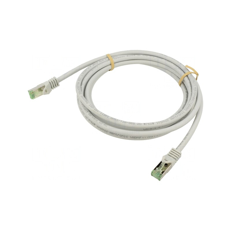 Cablu Patch S/FTP Cat 8.1 Cu LSZH Gri 3m | Electronic-mag.ro | Componente Electronice Cablu Patch S/FTP Cat 8.1 Cu LSZH Gri 3m | Electronic-mag.ro | Componente Electronice
