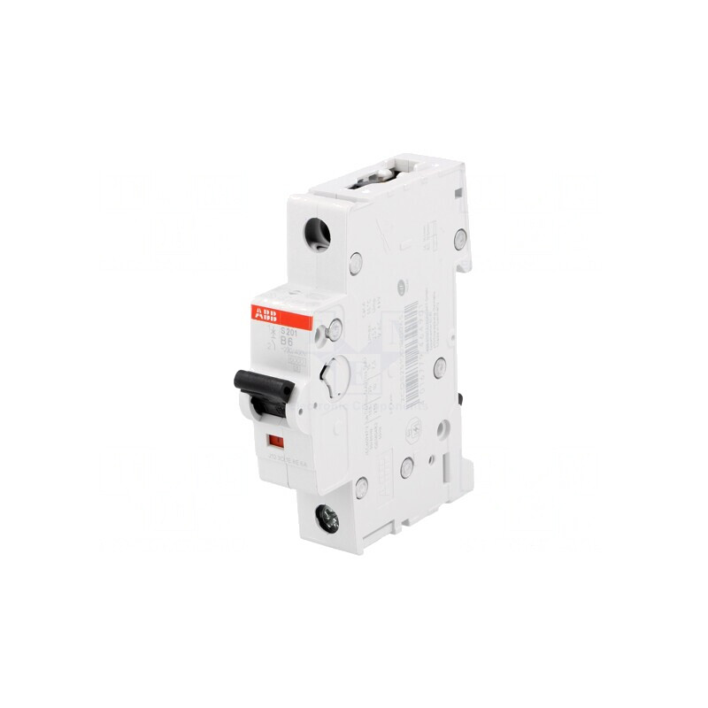Întrerupător de Supracurent 6A 230/400VAC Poli 1 6kA | Electronic-mag.ro | Componente Electronice
