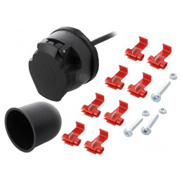Conector Auto Soclu Panou 7-PIN 1,5m | Electronic-mag.ro | Componente Electronice