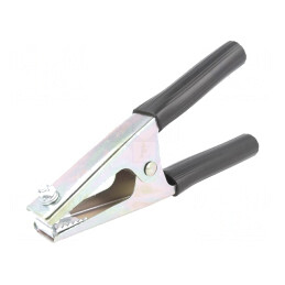 Bornă crocodil neagră 350A 45mm | Electronic-mag.ro | Componente Electronice
