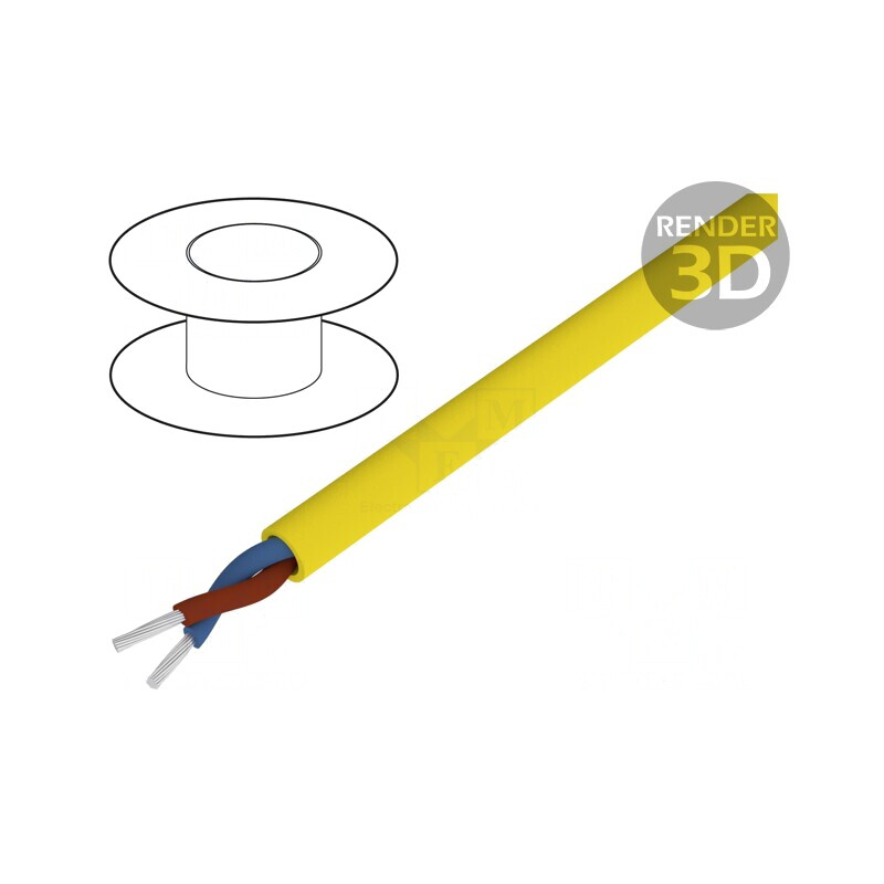 Cablu ÖLFLEX 540 P 2x2,5mm² neecranat 450/750V Cu | Electronic-mag.ro | Componente Electronice