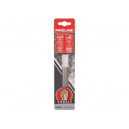 Set 5 Burghie Metal 2mm Oțel Rapid cu Cobalt HSS-Co | Electronic-mag.ro | Componente Electronice
