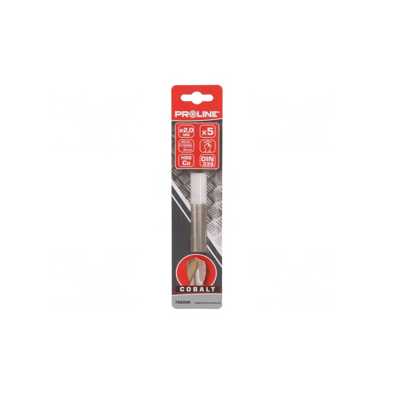 Set 5 Burghie Metal 2mm Oțel Rapid cu Cobalt HSS-Co | Electronic-mag.ro | Componente Electronice