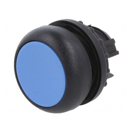 Comutator apăsare 22mm albastru | Electronic-mag.ro | Componente Electronice