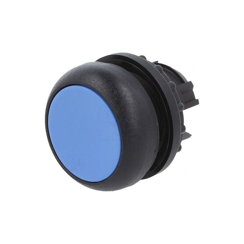 Comutator apăsare 22mm albastru | Electronic-mag.ro | Componente Electronice