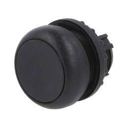 Comutator apăsare 22mm negru | Electronic-mag.ro | Componente Electronice