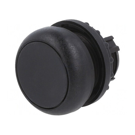 Comutator apăsare 22mm negru | Electronic-mag.ro | Componente Electronice