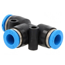 Racord Push-In T ramificație 0,95-6 bar PBT | Electronic-mag.ro | Componente Electronice