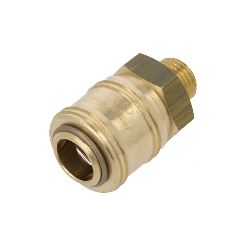 Cuplă Rapidă Alamă EURO 1/4 Filet Exterior | Electronic-mag.ro | Componente Electronice