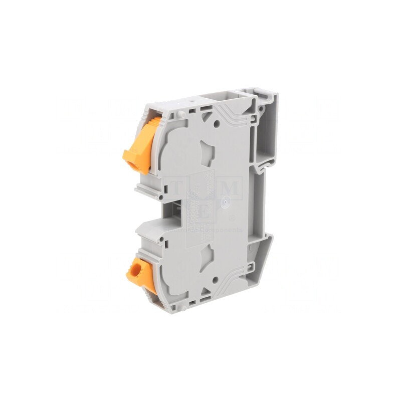 Conector de șine 2,5-35mm2, 2 borne, gri, lățime 16mm | Electronic-mag.ro | Componente Electronice Conector de șine 2,5-35mm2, 2 borne, gri, lățime 16mm | Electronic-mag.ro | Componente Electronice