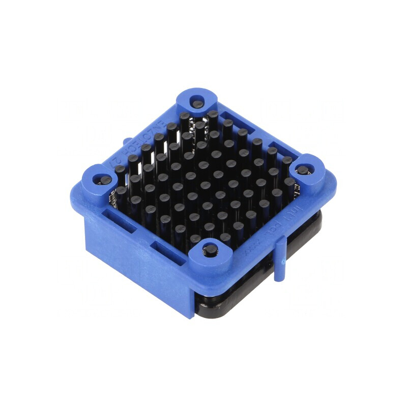 Radiator extrudat cu aripioare BGA negru 27x27mm | Electronic-mag.ro | Componente Electronice