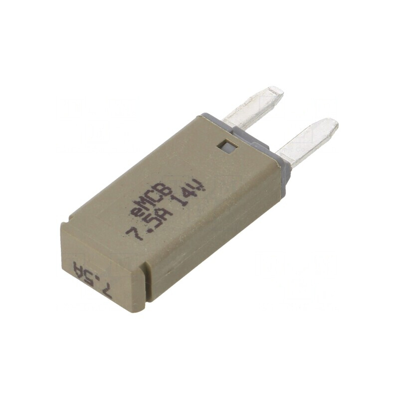 Siguranță Auto 7,5A 14VDC 12,45mm Mini | Electronic-mag.ro | Componente Electronice