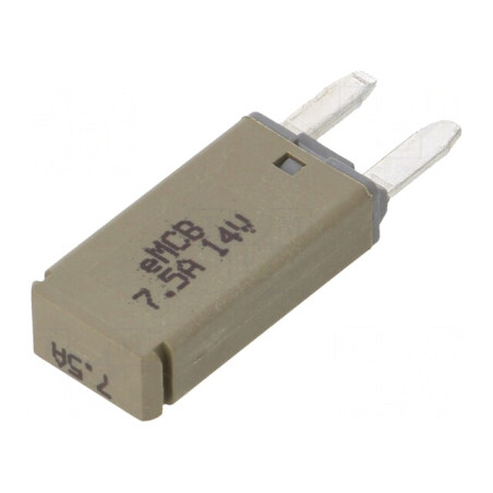 Siguranță Auto 7,5A 14VDC 12,45mm Mini | Electronic-mag.ro | Componente Electronice