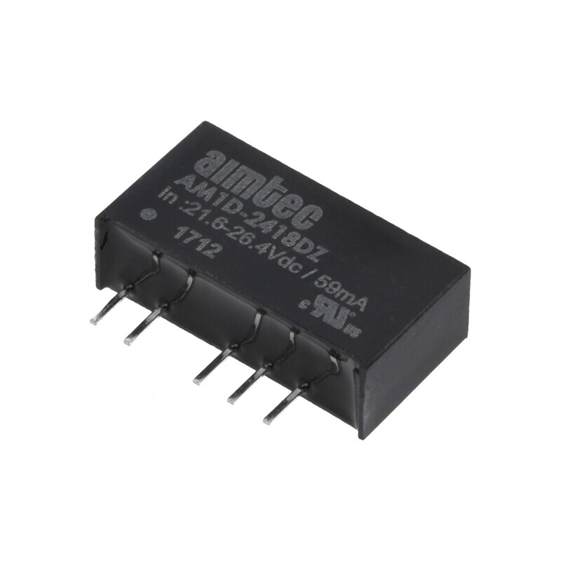 Convertor DC/DC 1W 21.6-26.4V la 18V/-18V | Electronic-mag.ro | Componente Electronice