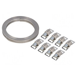 Colier de strângere 8mm oțel cromat AISI 430 | Electronic-mag.ro | Componente Electronice