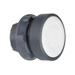 Comutator Apăsare 22mm Alb IP20 | Electronic-mag.ro | Componente Electronice
