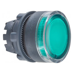 Comutator Apăsare 22mm Verde IP20 | Electronic-mag.ro | Componente Electronice