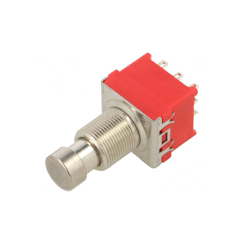 Comutator apăsare 3PDT 1A 9V pe panou | Electronic-mag.ro | Componente Electronice