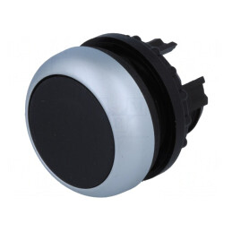 Comutator apăsare 22mm negru | Electronic-mag.ro | Componente Electronice