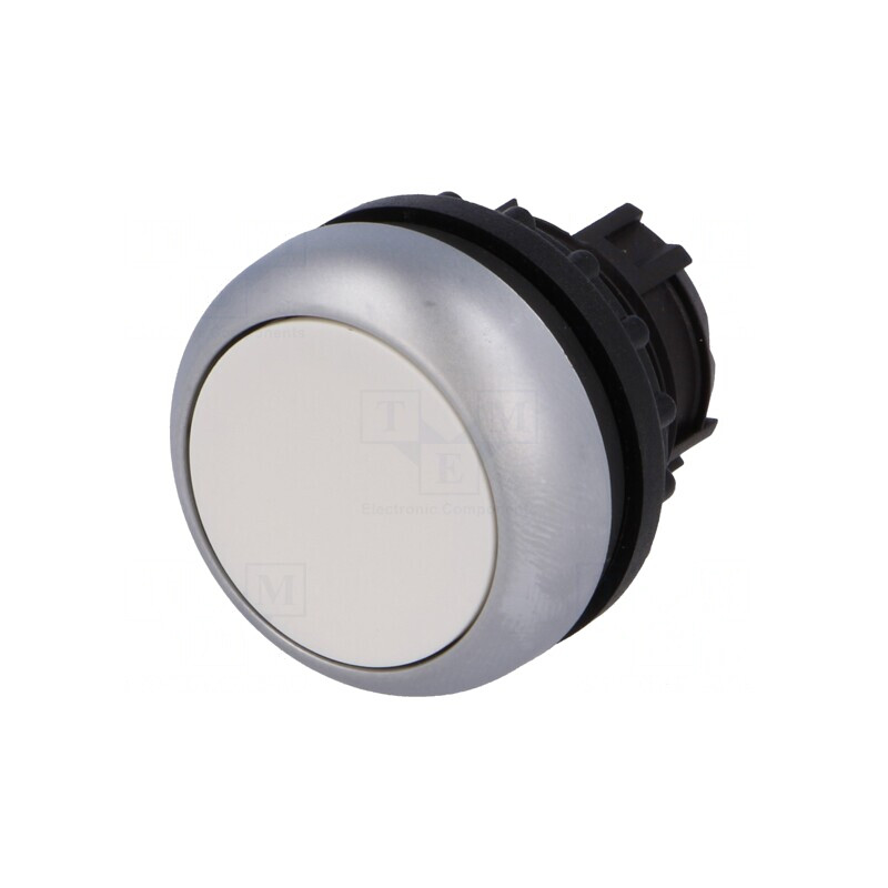 Comutator Push 22mm Alb | Electronic-mag.ro | Componente Electronice