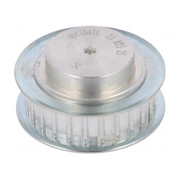 Roată de curea AT5 aluminiu 10mm 21mm 38,6mm | Electronic-mag.ro | Componente Electronice