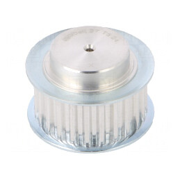 Roată de curea T5 16mm aluminiu | Electronic-mag.ro | Componente Electronice