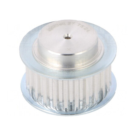 Roată de curea T5 16mm aluminiu | Electronic-mag.ro | Componente Electronice
