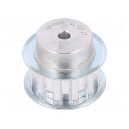 Roată Curea T10 Aluminiu 36.35mm 16mm | Electronic-mag.ro | Componente Electronice