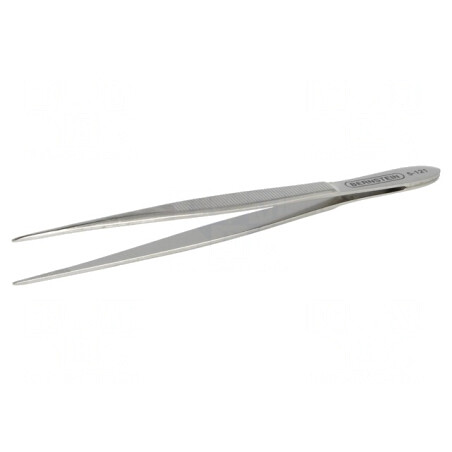 Pensetă Dreaptă 120mm pentru Lucrări de Precizie 20g | Electronic-mag.ro | Componente Electronice