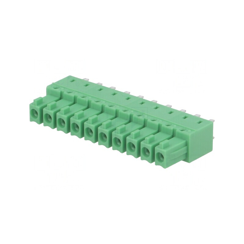 Regletă de Conexiuni 10 Piste 3,81mm Drept | Electronic-mag.ro | Componente Electronice