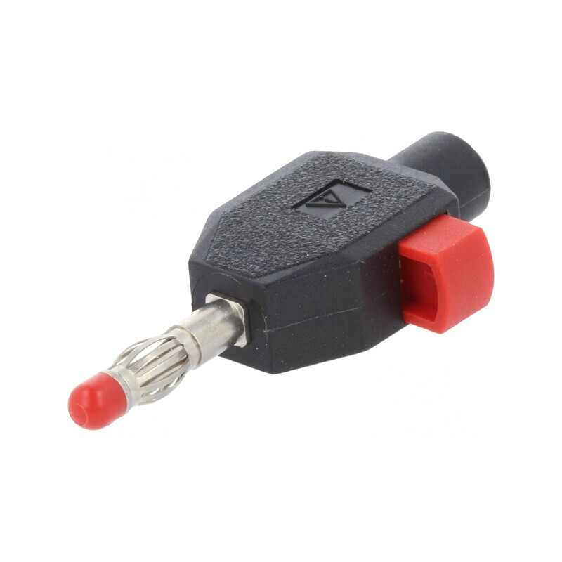 Mufă Banană 4mm 10A 60V Neagră Izolată 2,5mm2 | Electronic-mag.ro | Componente Electronice