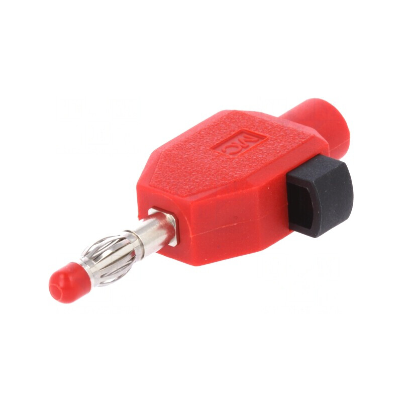 Mufă Banană 4mm 10A 60V Roșie Izolată | Electronic-mag.ro | Componente Electronice